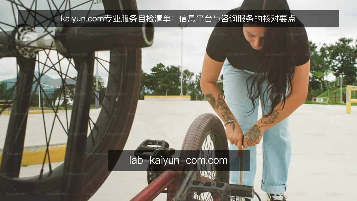 kaiyun.com专业服务自检清单:信息平台与咨询服务的核对要点