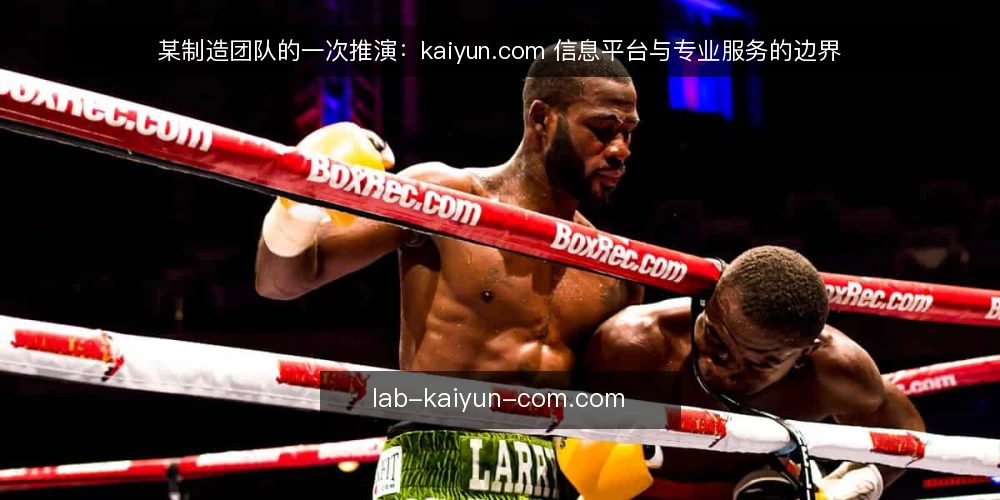 某制造团队的一次推演:kaiyun.com 信息平台与专业服务的边界 — 场景设定:某制造团队的资料困境 配图