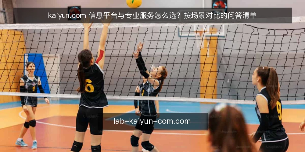 kaiyun.com 信息平台与专业服务怎么选?按场景对比的问答清单 — 先定标准:选型前要回答哪些问题? 配图